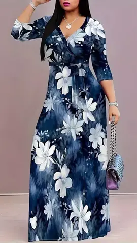 🧡 Vestido Longo Moda Verão Plus Size vai destacar você linda e maravilhosa sempre 💓💕💞 #vestidosplussize #vestidosplus #plussize #moda #modacristã #modaevangelica 