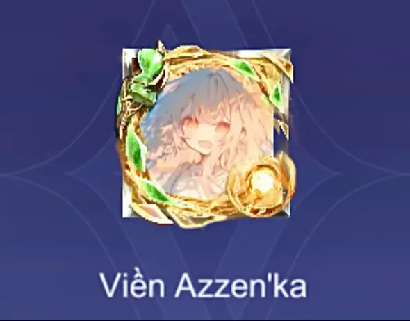 avarta viền azzen’ka #xh #fyp #xuhuong #viral #lienquanmobile 