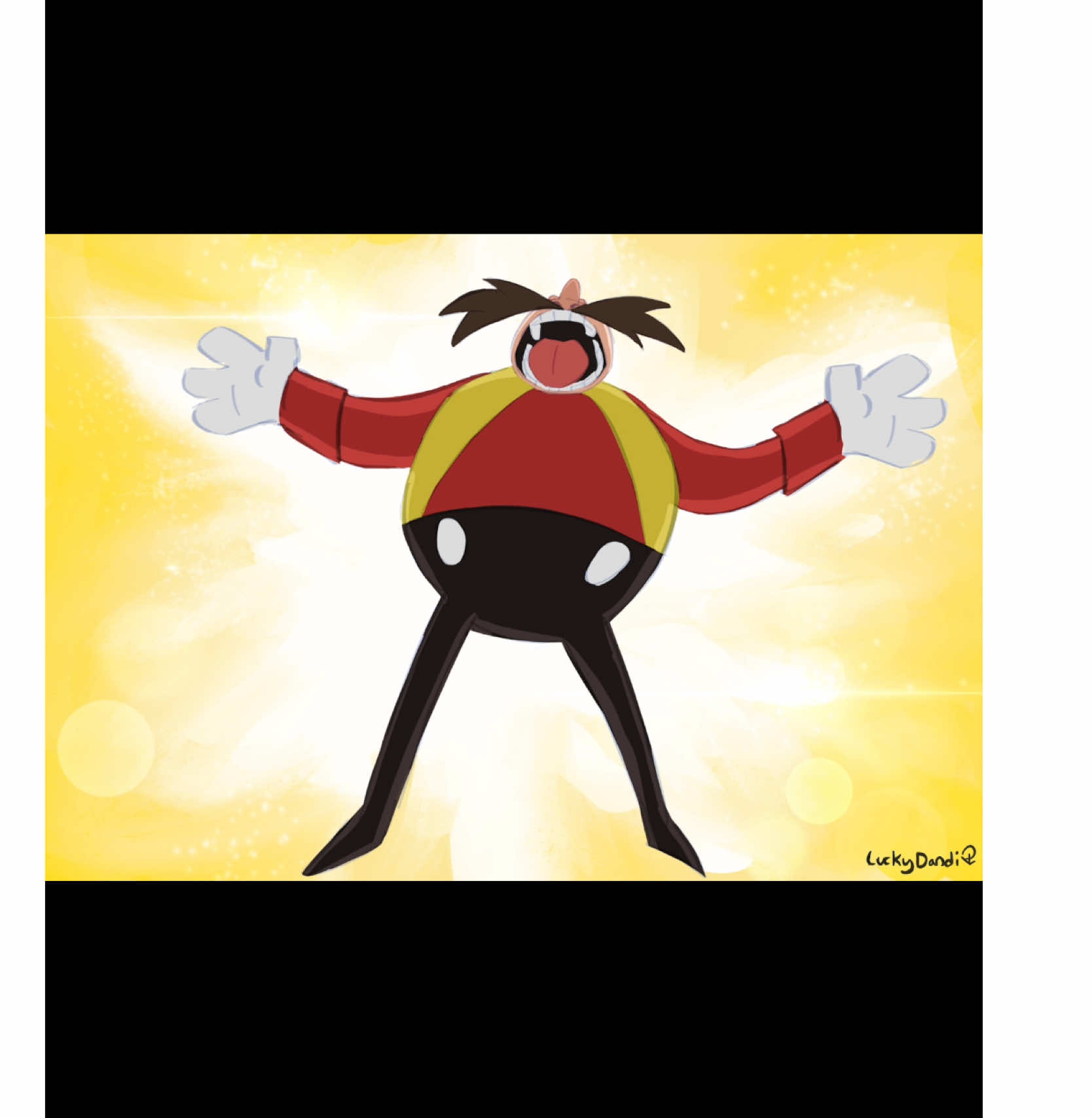 Credit for original video: @Fizzy This has gotta be the fastest I’ve animated something😭 #eggman #outcomememories #goldenhour #art #sonic 