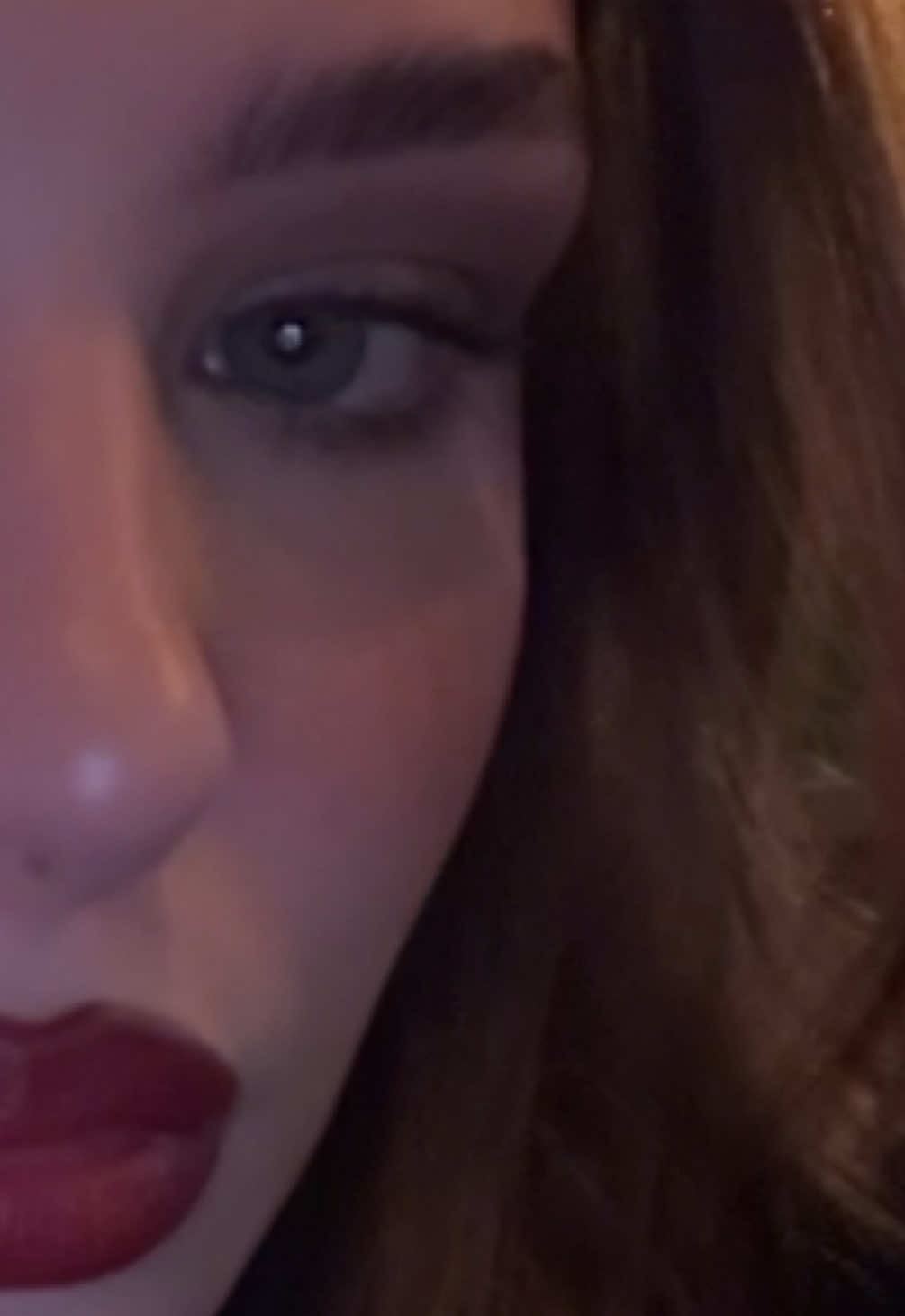 Red wine lips #makeupinspo #redlips 