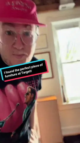 I really needed to find something that worked for my room in the VERY specific spot.  Was shopping at found this piece from Hearth & Hand by @magnolia at @target and y’all; it was PERFECT.  #homedecor #target #magnolia 