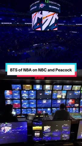 Go inside the control room as our production team puts the NBA on NBC and Peacock on the air for the first time in 23 years! 
