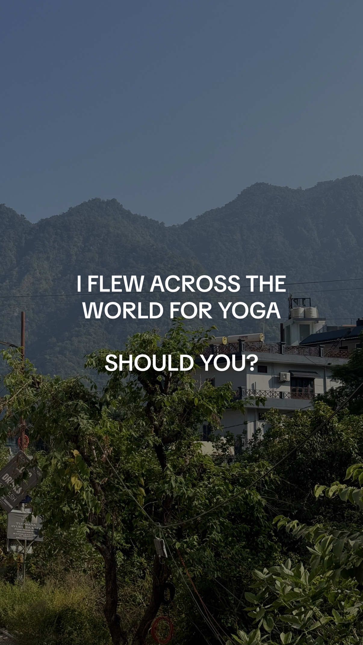 I flew across the world for yoga! I can and can't believe I've got less than a week here – what a t r i p. final thoughts & things to come 👄