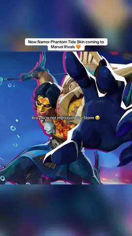 New Namor Skin Phantom Tide #MarvelZombies #MarvelRivalsHalloween #MarvelRivals #fypgaming🎮 #fypgaming 