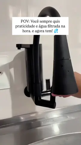 link nos comentários 🥰 #torneiragourmet #torneiracomfiltro #torneiradecozinha #torneiragourmet 