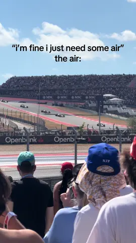 i fear nothing will compare to this air (maybe disney world) #cota #usgp #f1content #formula1 