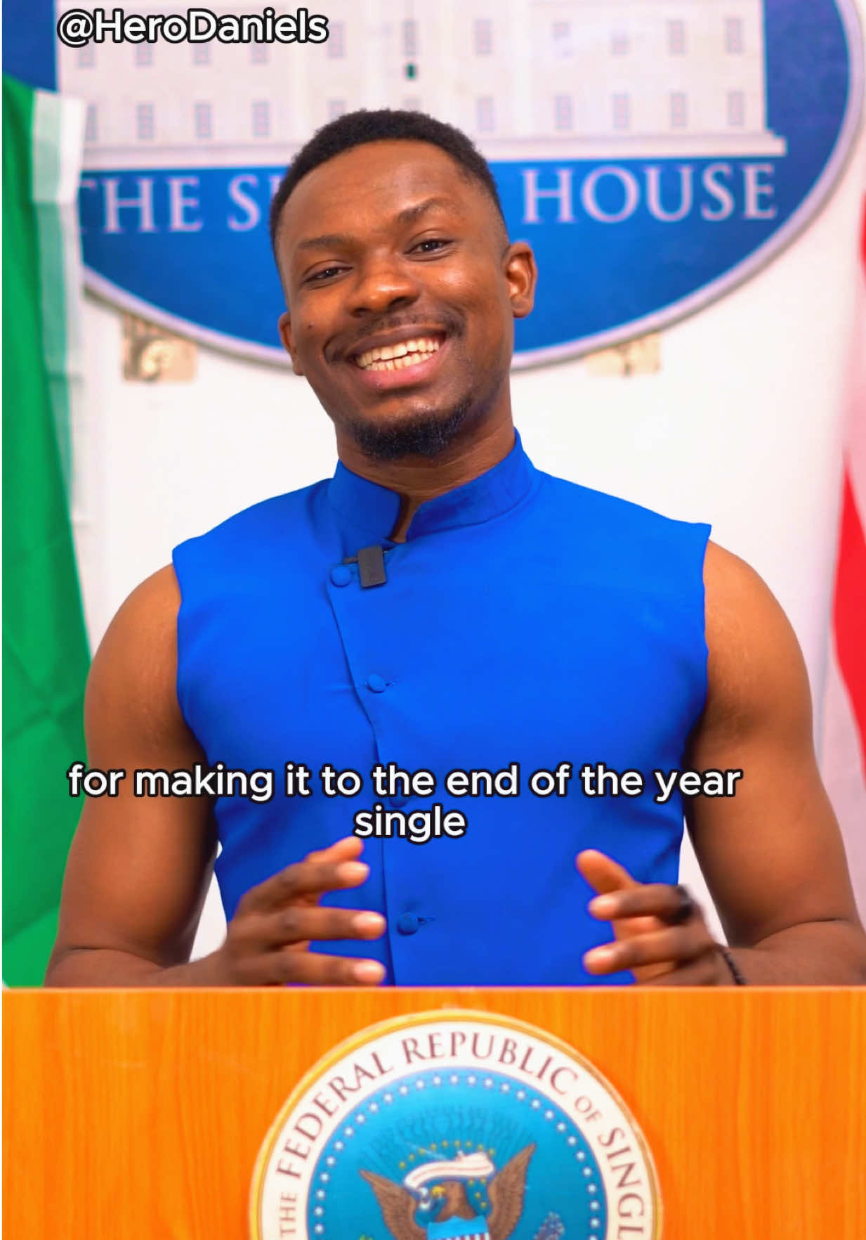 Singles , congratulations!!!! But Abeg allow somone to love you 😂 mention someone that needs to hear this .. 👇🏿 #herodaniels 