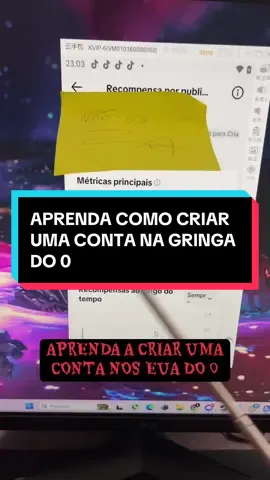 Aprenda a criar uma conta na gringa. Passo a passo. #faturando #eua #rpm 