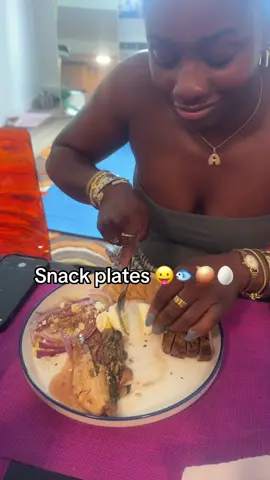 Added crackers and steak this time 