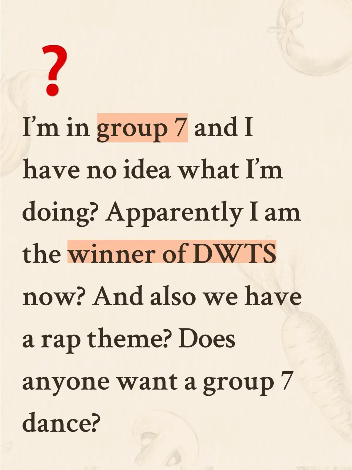 Can someone please explain? Have I just been adopted ? #group7 