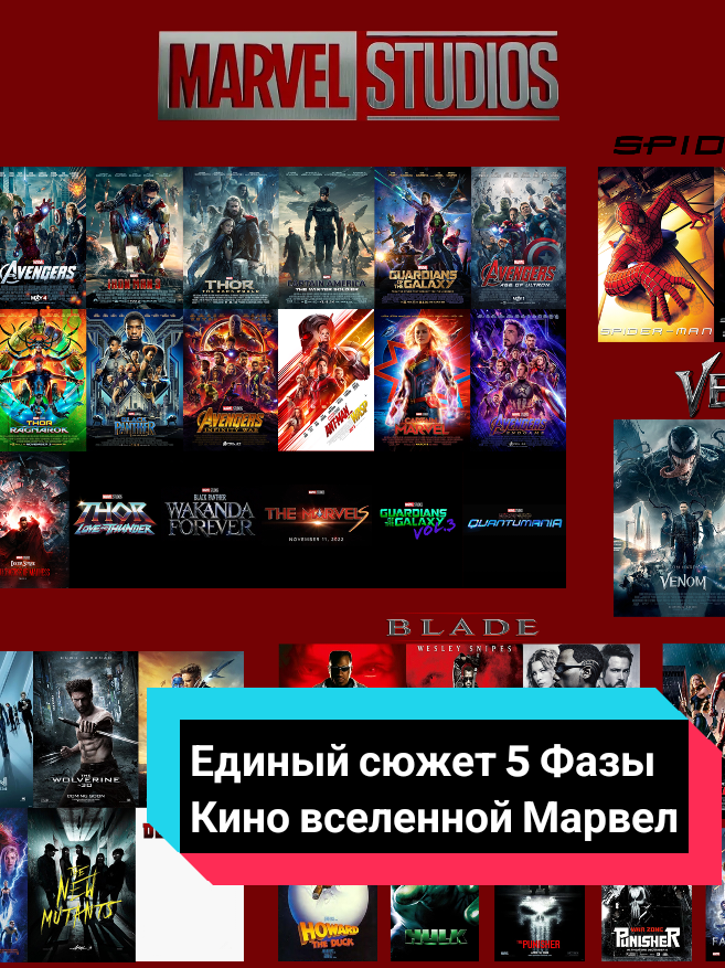 Единый сюжет 5 Фазы Кино вселенной Марвел  #марвел #марвелстудиос #железныйчеловек #мстители 