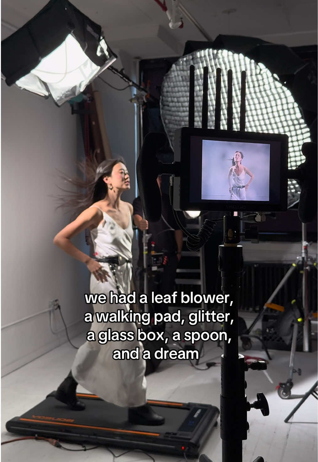 behind the scenes building the Fleeting visual world 🙂‍↔️🪽💐  #behindthescenes #newmusic 