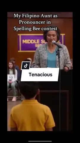 The word is Tenacious (tennis shoes)#pinoycomedy #filipinosbelike #jokelang #filipinos (sora)