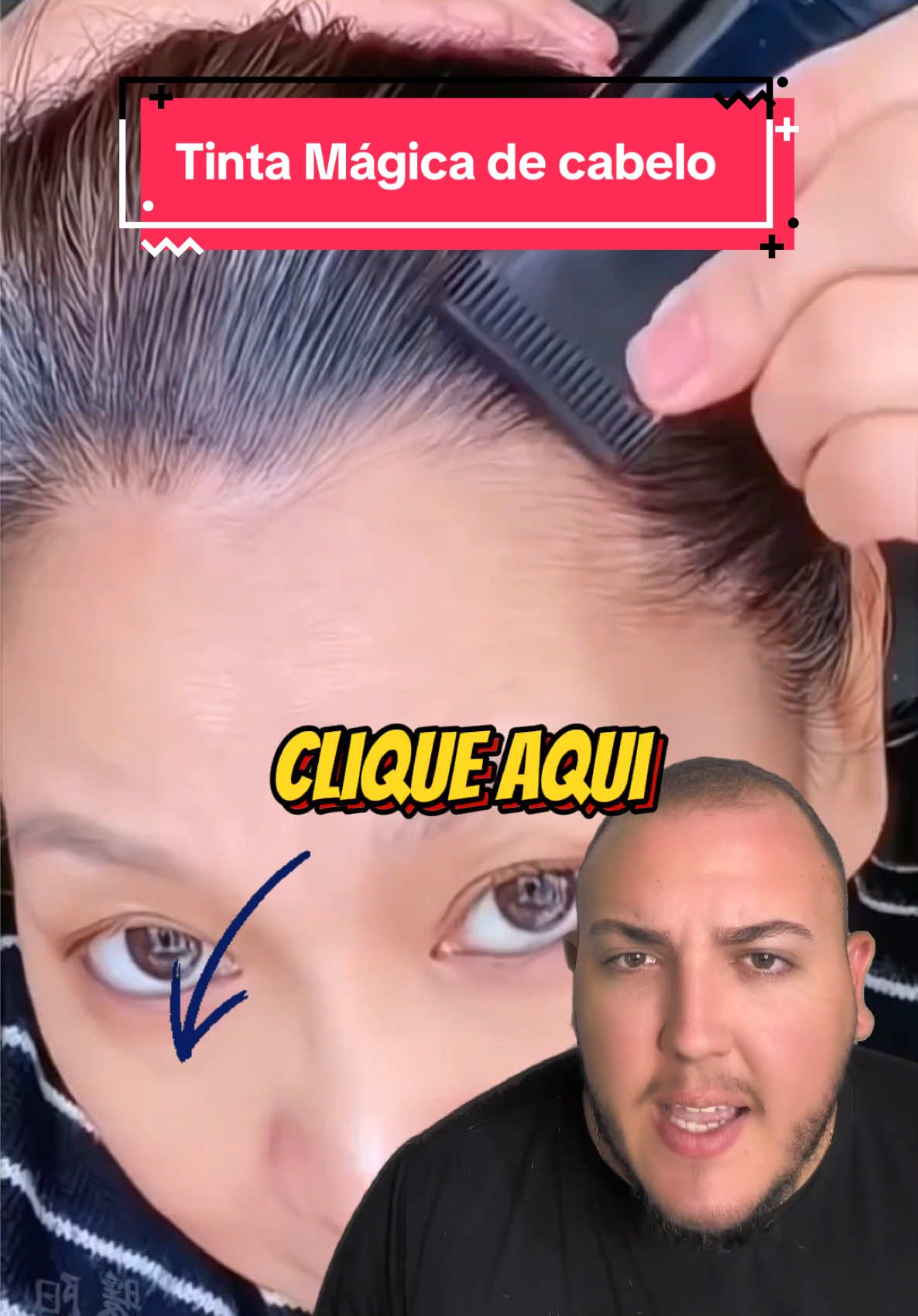 Você você já conhecia essa tinta de cabelo mágico para fios brancos? Esse produto está viralizado no tiktok shop.  ##tintacabelo##tintaparacabelo##cabelo##tiktokshop##cabelereiro