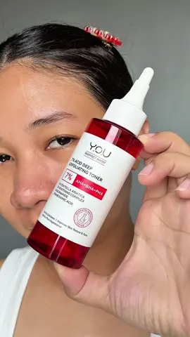 Wondering if acid toners really work?  I tried Y.O.U Beauty Reeffect Boost 7% Acid Exfoliating Toner for a week! It combines AHA + BHA + PHA to exfoliate, refine pores, and reveal brighter, smoother skin. ✨ @YOU Beauty Philippines  #YOUBeautyPH #ReeffectBoost #ExfoliatingToner #SkincareForBeginners #GlowingSkin 