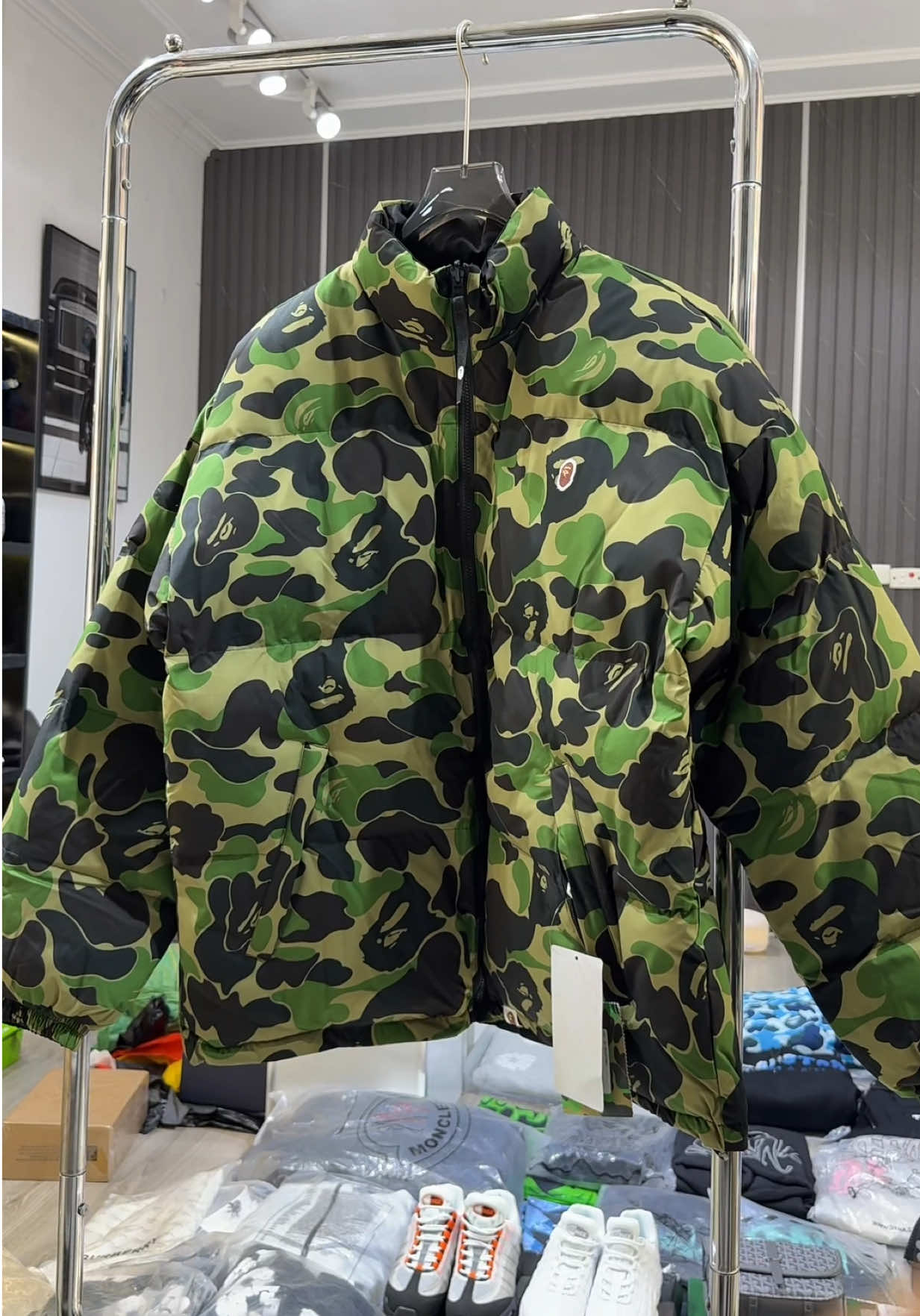 SIÊU PHẨM BOM TẤN HẠNG NẶNG TỚI NHÀ BAPE 🎋💚🇯🇵 💵 1mX Size: M L XL XXL ( 55-120kg )  ✅ Hàng Order 7-14 Ngày Không Sẵn ✅ Hàng QCCC Loại 1 Đẹp Nhất