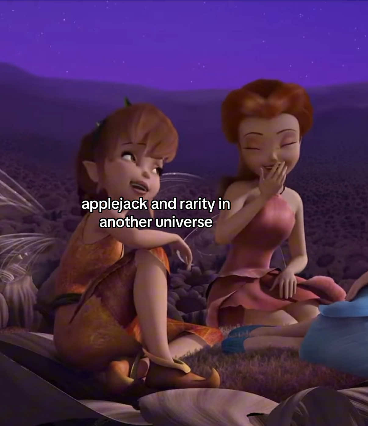 #RARIJACK : is there even a ship name for fawn and rosetta 😭 anyway, don’t take this too seriously if you don’t agree #fawn #rosetta #mlp #tinkerbell 