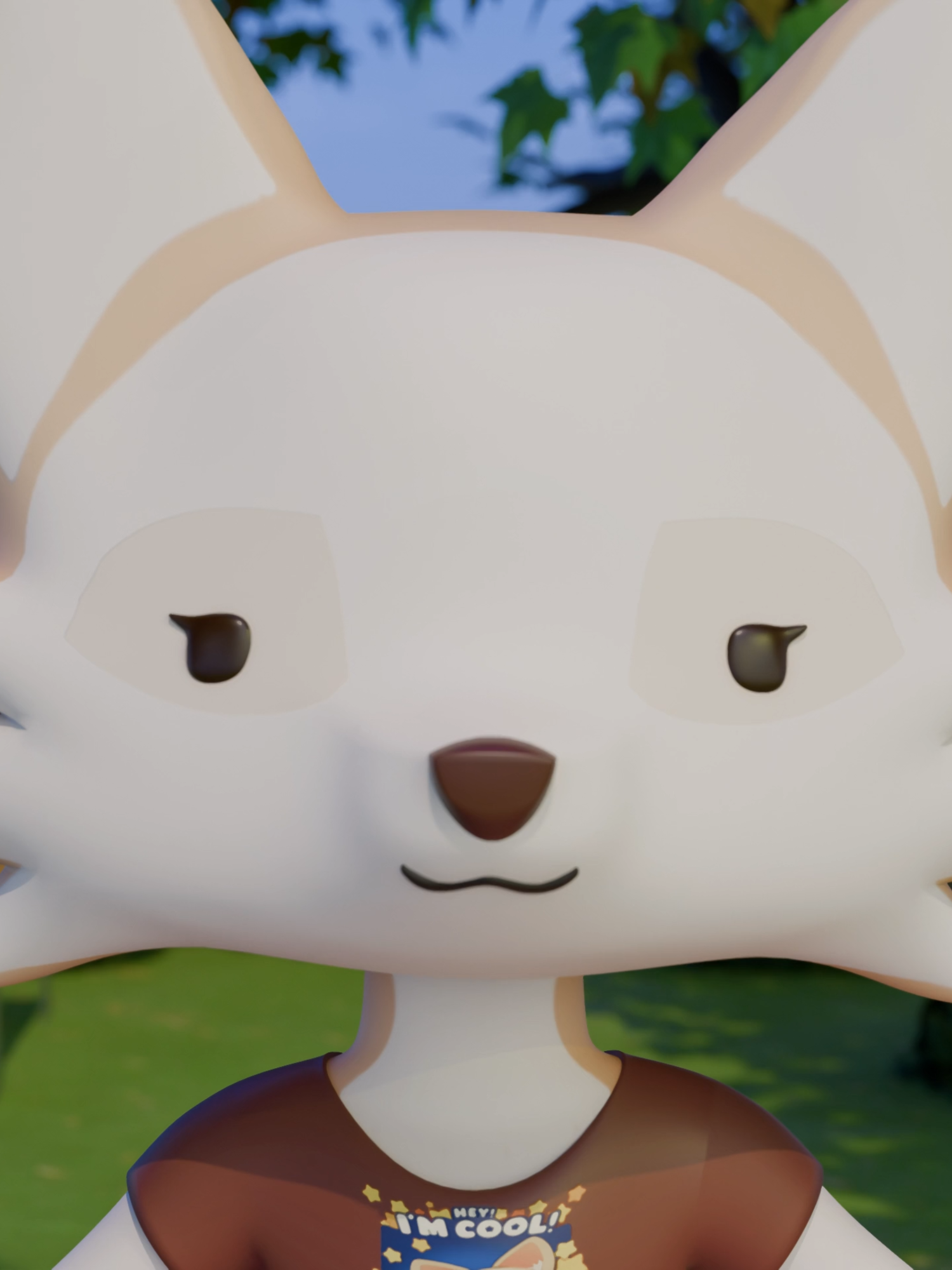 She’s cool!, just like her shirt!#animation #animationmeme