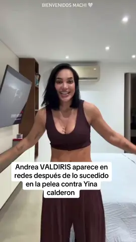 Andrea VALDIRIS aparece en redes después de lo sucedido en la pelea contra Yina calderon  #tendencia #chisme #andreavaldiri #yinacalderonoficial #tiktokcolombia 