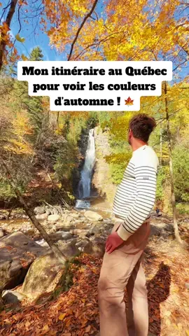 Voici mon itinéraire de 2 semaines pour voir les couleurs d’automne au Québec 🍁 - 02-04 octobre : Mont-Tremblant - 04-06 octobre : Saint-Hippolyte - 06-08 octobre : Vallée-Bras-du-Nord - 08-10 octobre : Beaupré - 10-12 octobre : Québec  - 12-14 octobre : Canton de l’Est - 14-16 octobre : Montréal 
