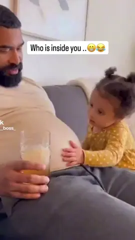 Baby Is Concerned About Her Daddy!💯😂😂😂 fyp #stoptreatingthegooddadsbad  #childsupportisnotaSPORT #coparenting #girldad #daddygirl 