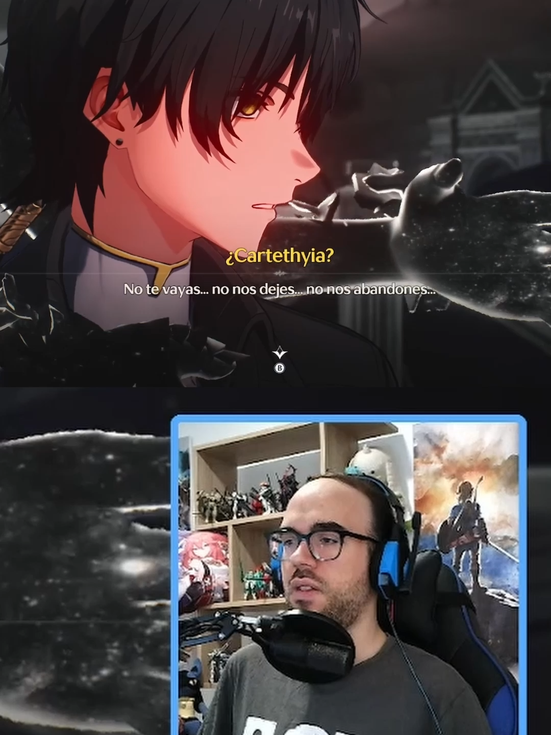 [Wuthering Waves]  MEJORES MOMENTOS MISION 2.7 #wutheringwaves #wuthering #waves #kurogames #openworld #anime #rpg #rover #fleurdelys #cartethyia  #kabutozero #reaccion #reaction #galbrena #qiuyuan #augusta #iuno #cantarella