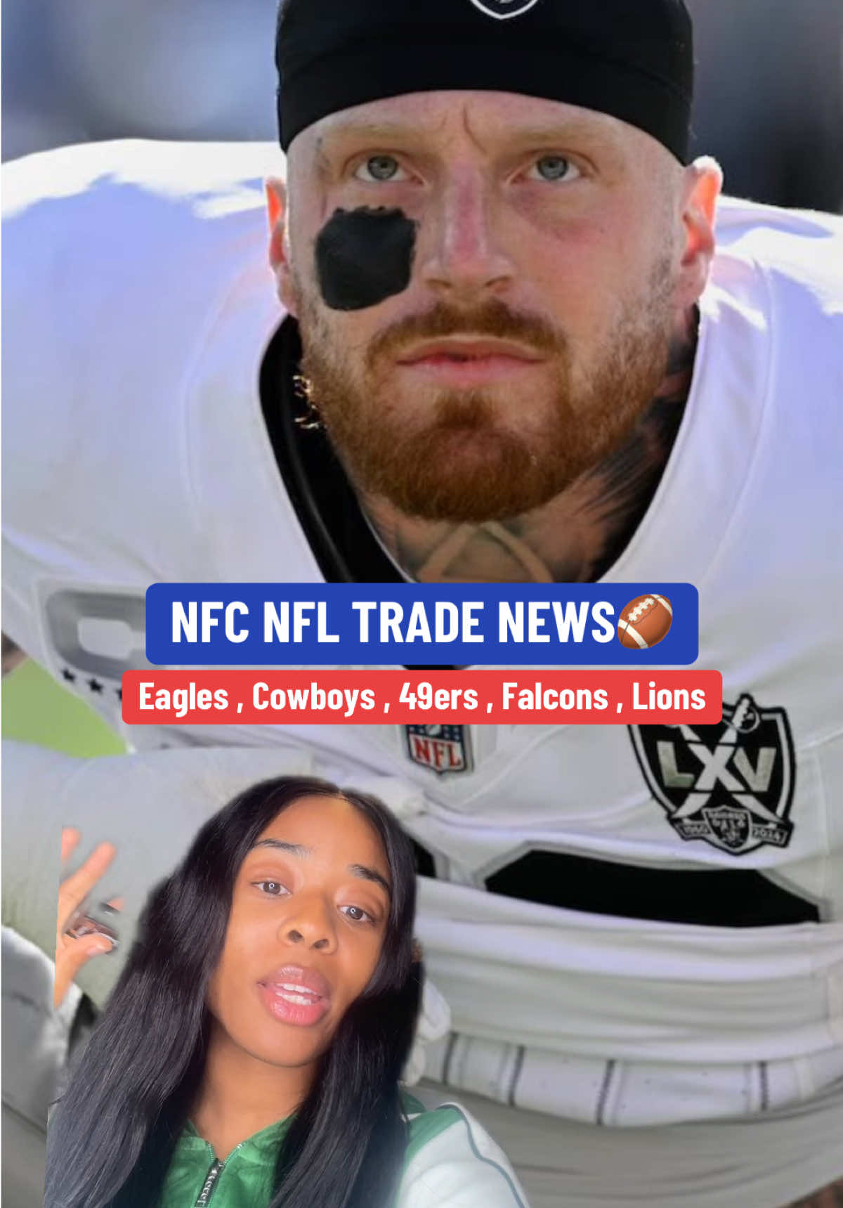 NFL trade news around nfc #nfl #nfc #nflnews #nflupdates #symonewiththesports 