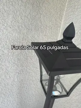 Farola Solar de 65 pulgadas #parati #tiktokshopcreatorpicks #tiktokmademebuyit #jardin #curated 