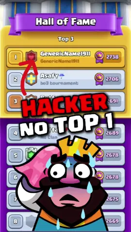 PedroTm vítima de Hacker! 😳 #clashroyale #clashroyalememes #clashroyalehack #clashroyaleleak