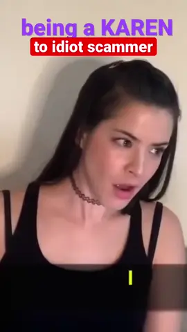 bein a b*tchy karen to a tech scammer ! #irlrosie