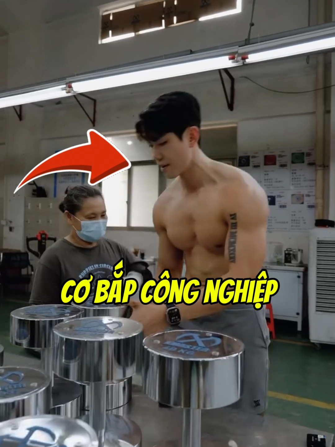 Cơ đẹp và cơ khỏe khác nhau lắm #gym