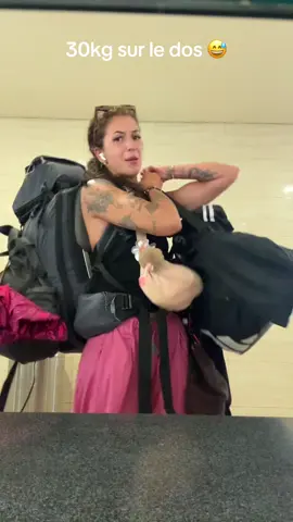Partie avec 15kg, retour avec 30 🥲
