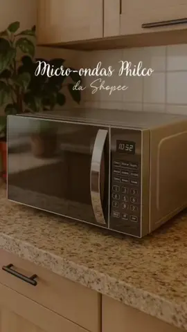 🔥Tá cansada de esquentar comida no fogão? Esse micro-ondas resolve tua vida em segundos! 💨✨ 🛒 Corre pro link na bio e garante o teu antes que acabe!  #Achadinhos #PromoShopee #microondas #shopeefinds 