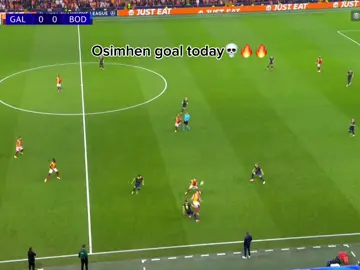 Osimhen goal today💀🔥🔥 no copyright intended all content owned by uefa#osimhen#galatasary#ucl#fyp#football