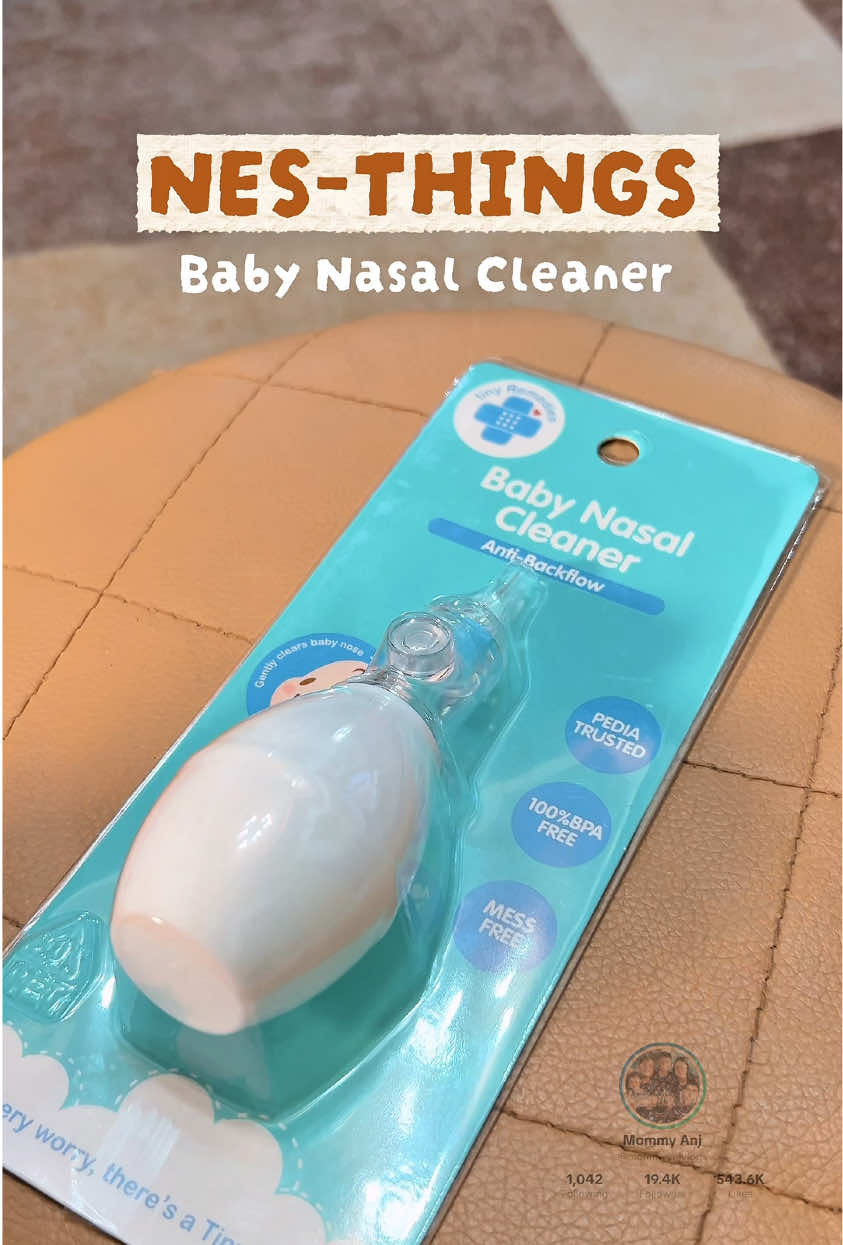 Nasal aspirator for baby na iwas molds..  #nesting #tinybuds #babynasalcleaner #babynasalaspirator #babyessentials 