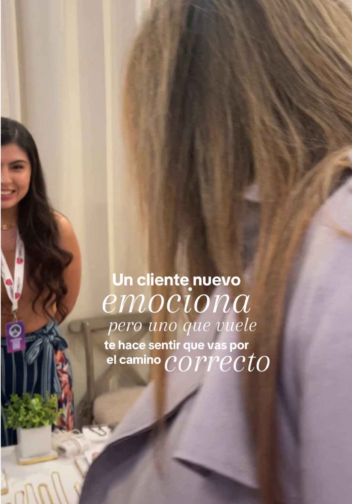 Un cliente nuevo emociona, pero uno que vuelve te hace sentir que vas por el camino correcto #NegociosConscientes #emprendimientofemenino #businesswoman 