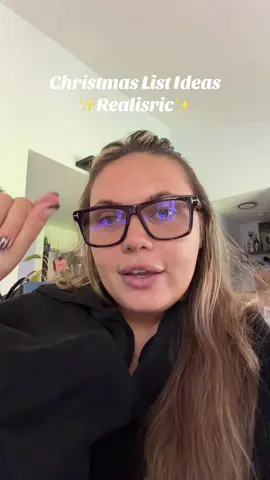 Realistic Christmas list of a 28 year old regular girly, brands mentioned include @Old Navy @Saltair Body @ELEMIS @Kohl’s @Redken @IGK Hair @CeraVe 