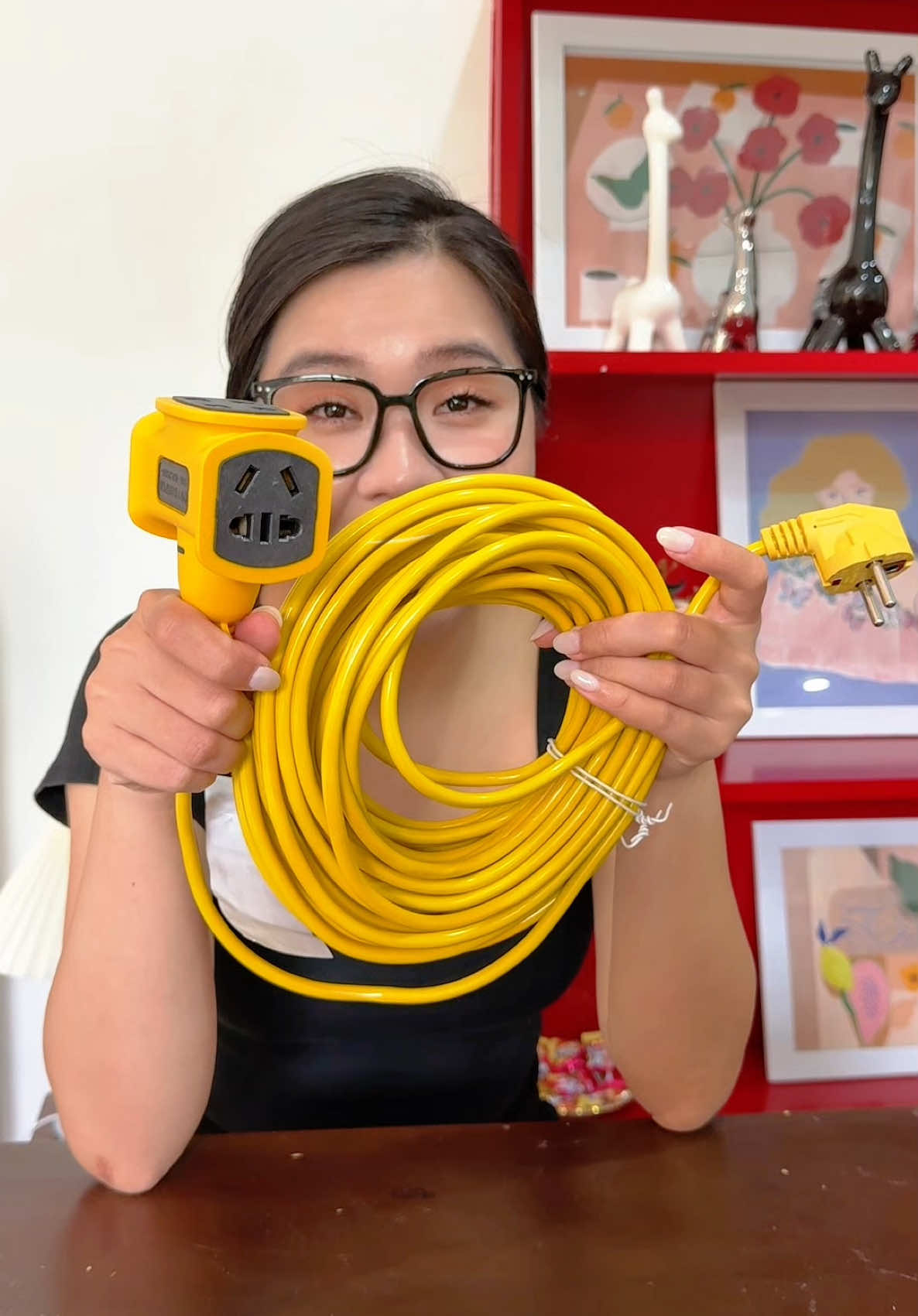 Cuộn Dây Điện Dài 10M,20M,30M kèm ổ cắm phích đúc. #daydien30m #ocamdien #xuhuong #bongbuongbinh 