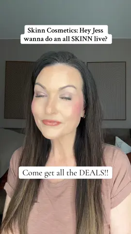 Come get ALL THE DEALS! On my ALL SKINN LIVE on the 30th!! #skinn @SKINN Cosmetics @Dimitri James #live #golive 