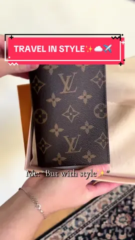 @Louis Vuitton Always makes every trip a stylish one✈️☁️✨ #fyp #travel #louisvuitton #luxury #traveltiktok 