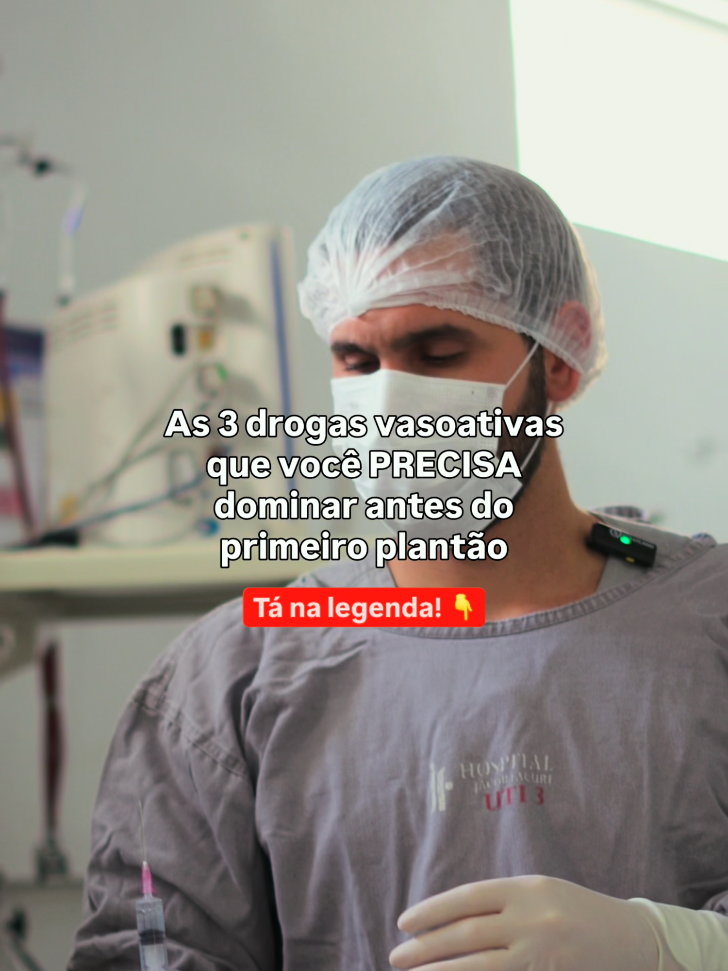 Quando o paciente entra em choque, a última coisa que você pode fazer é improvisar. As DVA salvam, mas só nas mãos certas. 👉 1. Noradrenalina - a rainha do choque séptico. Mantém perfusão sem roubar fluxo coronariano. Mas atenção: o erro está na titulação. Inicie devagar e ajuste pelo MAP e perfusão periférica, não pelo número isolado. 👉 2. Dobutamina - o resgate do coração cansado. Indicada em choque cardiogênico, mas pode piorar a perfusão se usada com hipovolemia. Garanta volume antes e monitore lactato. 👉 3. Vasopressina - a droga do “ajuste fino”. Entra quando a noradrenalina já não dá conta. Nunca substitui a Nora, apenas complementa. Saber a dose é fácil. O difícil é saber quando e por que usar. Domine a prescrição na prática com a Pós em Paciente Grave - link na bio.