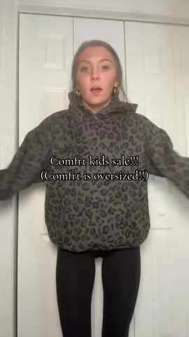The biggest sale they have! #comfrt #comfrtclothing #oversized #hoodie #MomsofTikTok @Comfrt @comfrtkids 