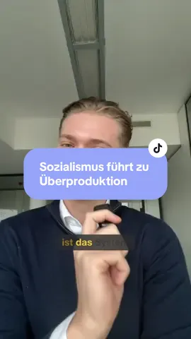 Kapitalismus führt zu Überproduktion? Steile These! @patrice.1959 Nur ist das Gegenteil der Fall. #kapitalismus #sozialismus #produktion #wirtschaft 