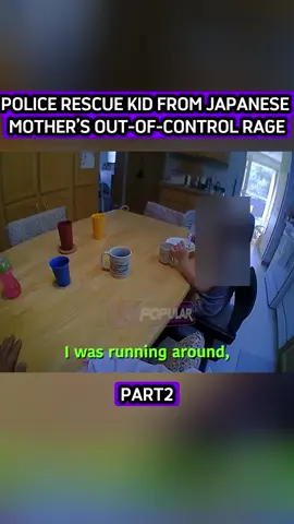 Police Rescue Kid From Japanese Mother’s Out-of-Control Rage #police #cops #bodycam #foryoupage #2 