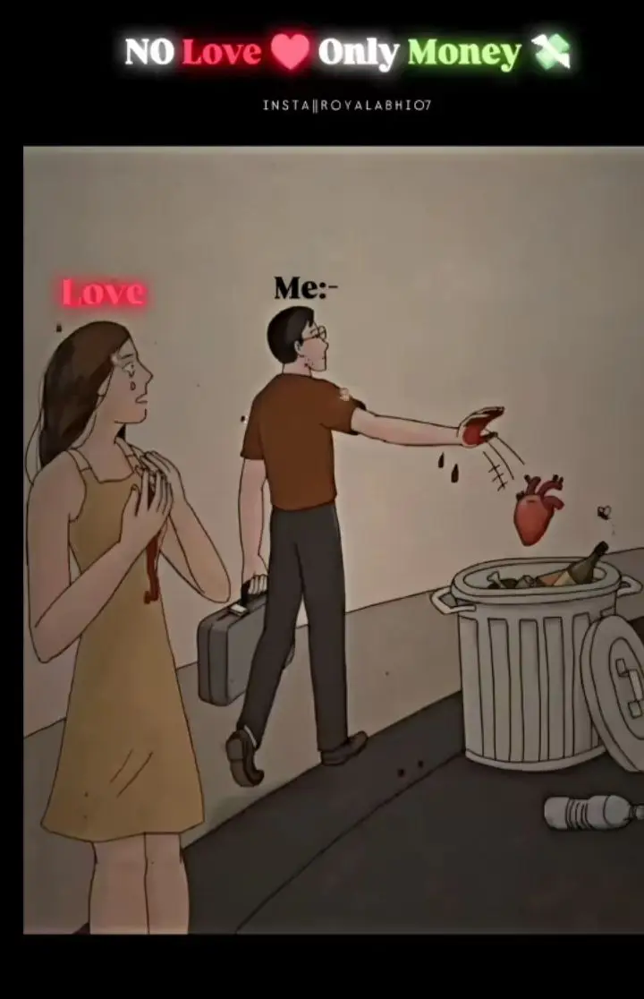 💔no fellings_no love🚫_just money💰