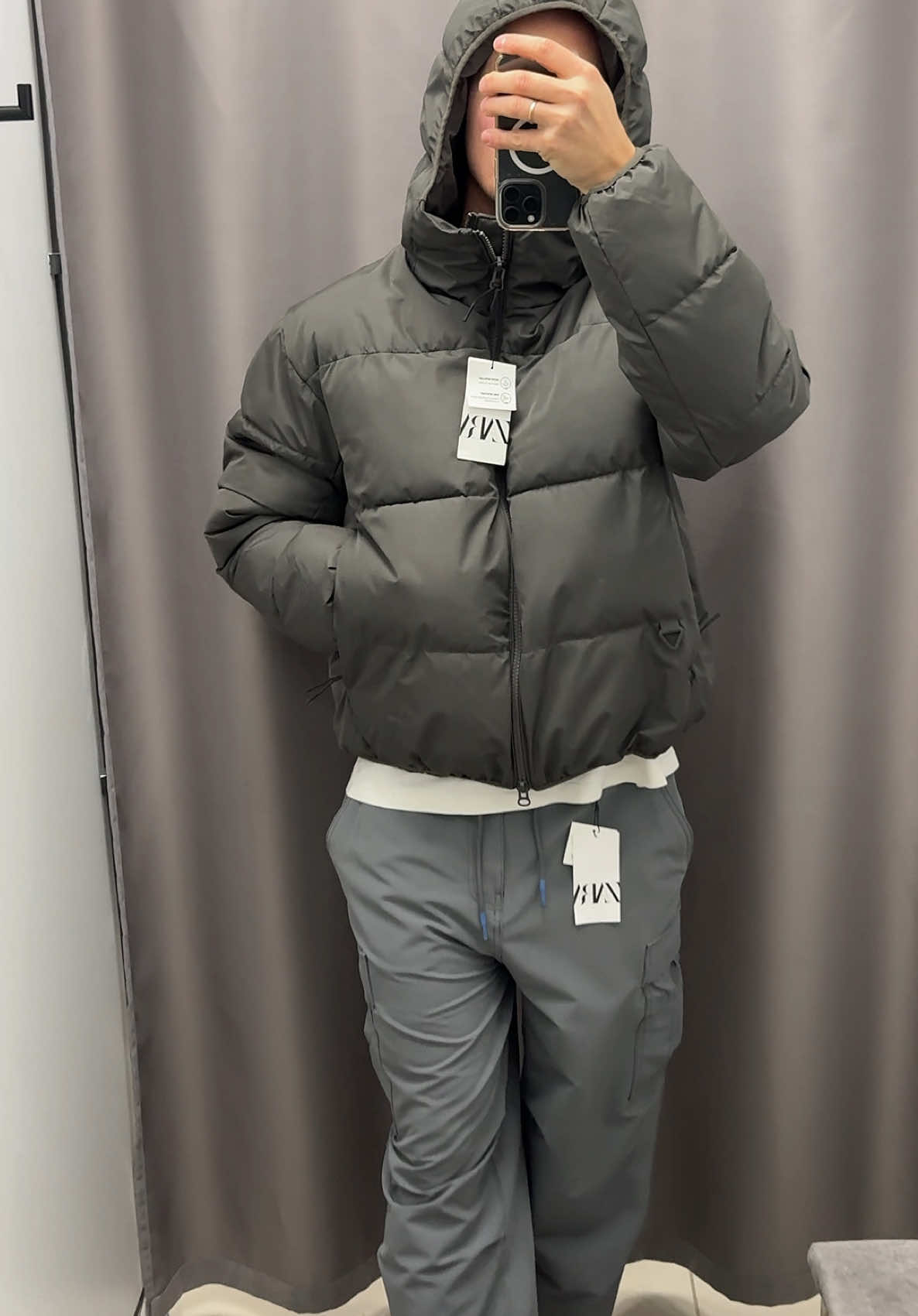 ✔️3849 грн Стьобана куртка ZARA water-repellent art. 6985/322 #zaraoutfits #zarastyle 