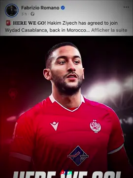 HERE WE GO ZIYECH WYEDAD 🔴⚪️ 🔥🔥 #ziyech #wedad #wac #botola #football 