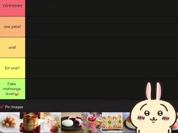 Usagi ranks desserts 😔#chiikawa #usagi #hachiware #momonga #rakko 