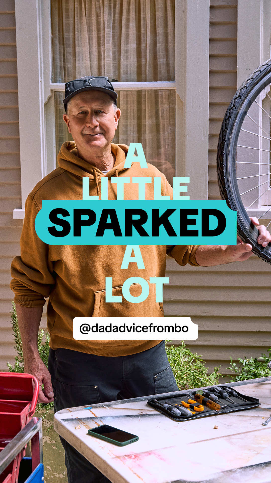 What started as a dad doing one small thing for his kid became something big for millions. Thanks for raising us too, @DadAdviceFromBo ❤️