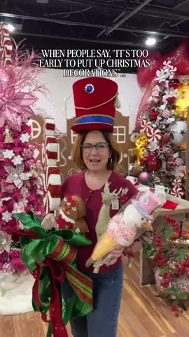 People keep saying it’s too early to decorate for Christmas… and honestly, that kind of talk kills our holiday sparkle. ✨🎄 At Design Decor, it’s never too early for twinkle lights, garlands, and all things merry. Stop by and let the holiday magic begin—because joy doesn’t wait for December.  #decoratingforchristmas #christmasdecor #holidaydecor #christmascountdown #fyp 